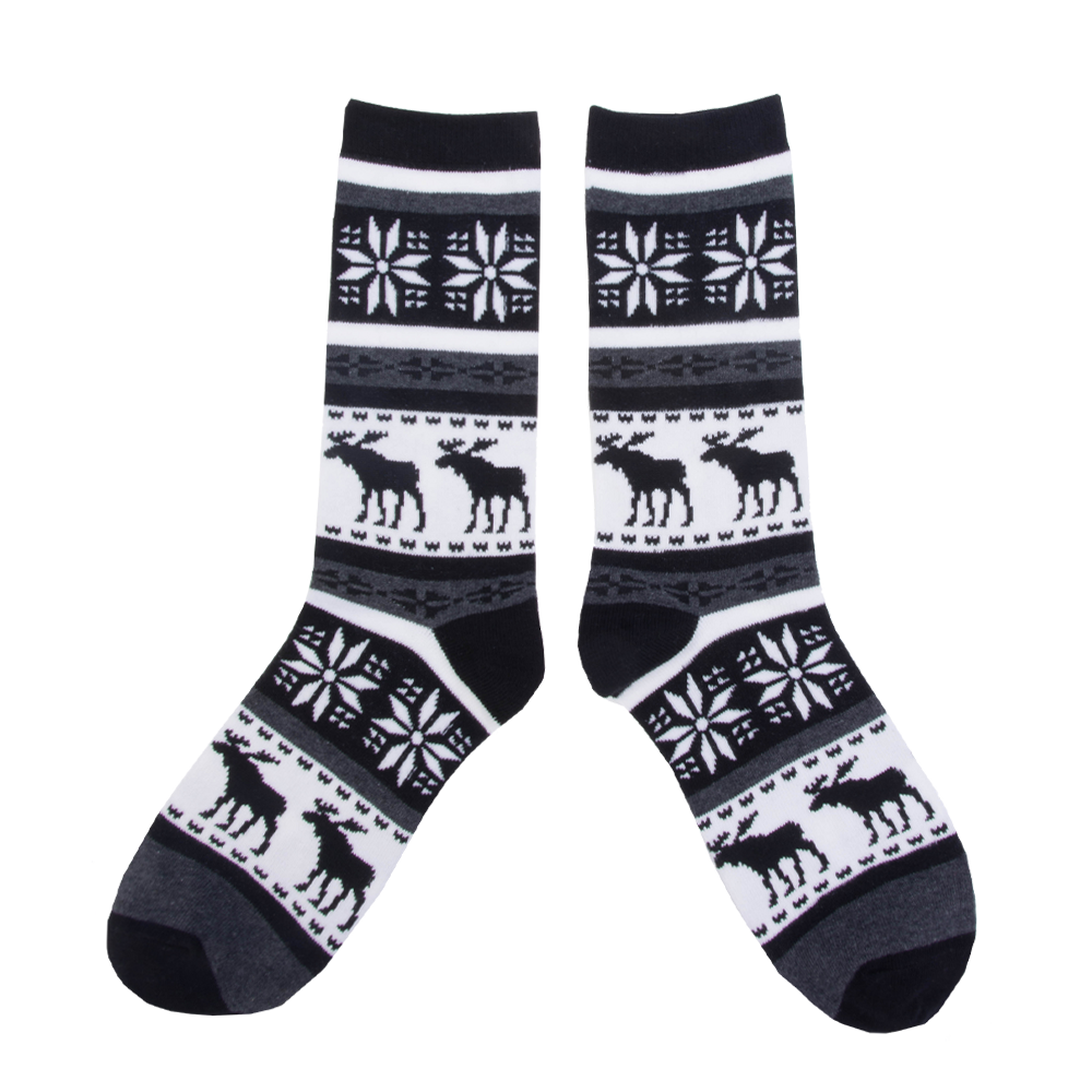 Robin Ruth Finland Moose Men's Socks, black – Touch of Finland