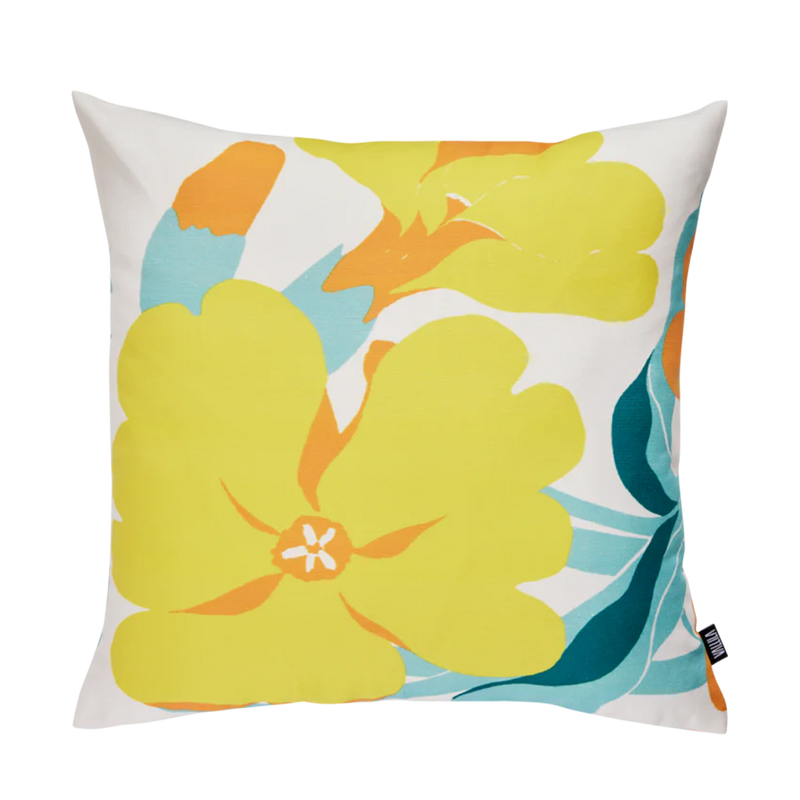 Vallila Kukinto Cushion Cover, yellow