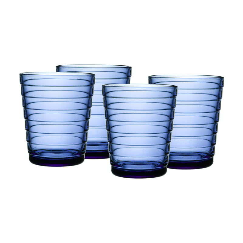 iittala Aino Aalto Ultramarine Blue Medium Tumbler (Set of 4)