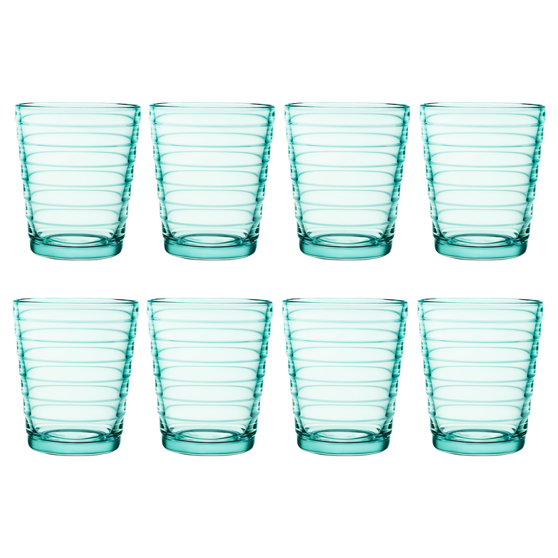 iittala Aino Aalto Water Green Medium Tumbler (Set of 8)