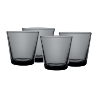 iittala Kartio Dark Grey Medium Tumbler (Set of 4)