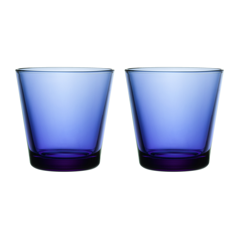 iittala Kartio Ultramarine Blue Medium Tumbler (Set of 2)