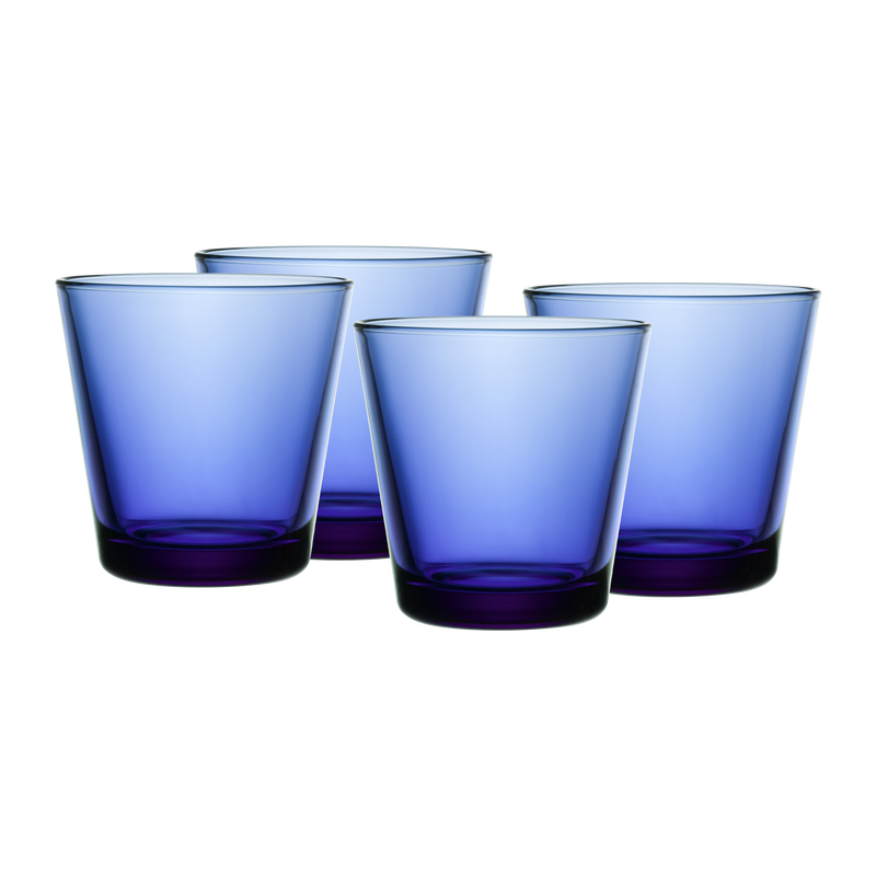 iittala Kartio Ultramarine Blue Medium Tumbler (Set of 4)