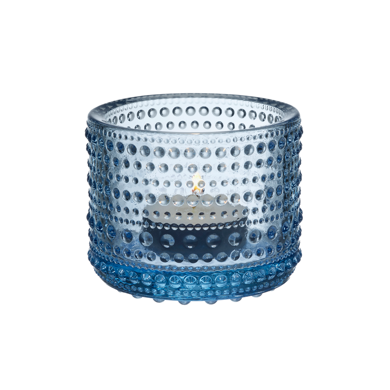 iittala Kastehelmi Dewdrop Votive Aqua