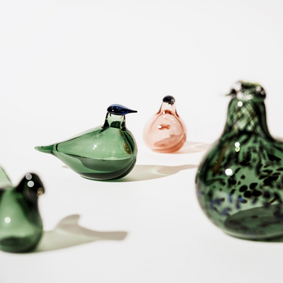 iittala Toikka Pine Green Birds