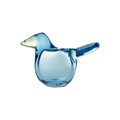 iittala Toikka Flycatcher Sky Blue / Apple Green