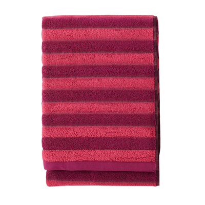 Finlayson Reiluraita Bath Towel, fuchsia