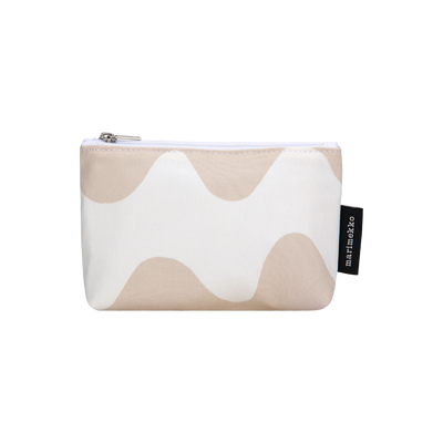 Marimekko Lokki Cosmetic Bag, white/beige