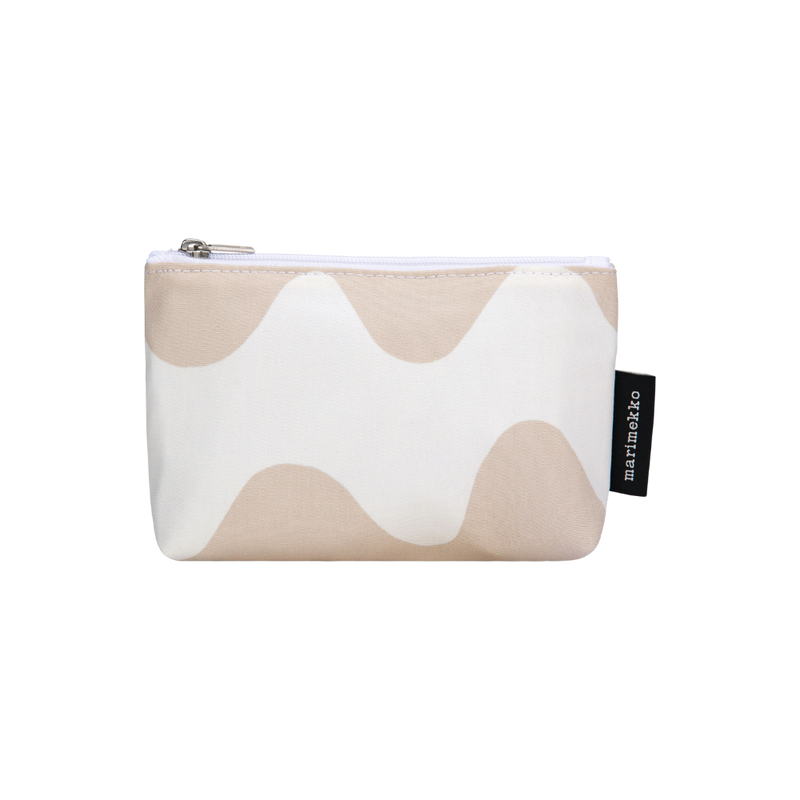 Marimekko Lokki Cosmetic Bag, white/beige